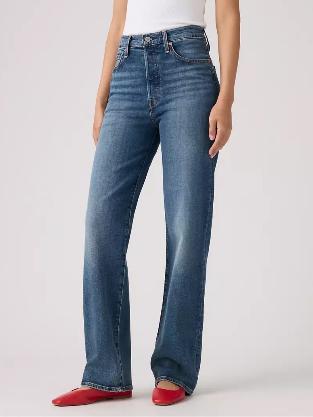 Levi's High-Rise Straight Leg Jeans Sz 26